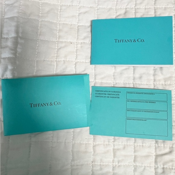 Tiffany, empty eyeglass box with certificate of authenticity. - Picture 6 of 6